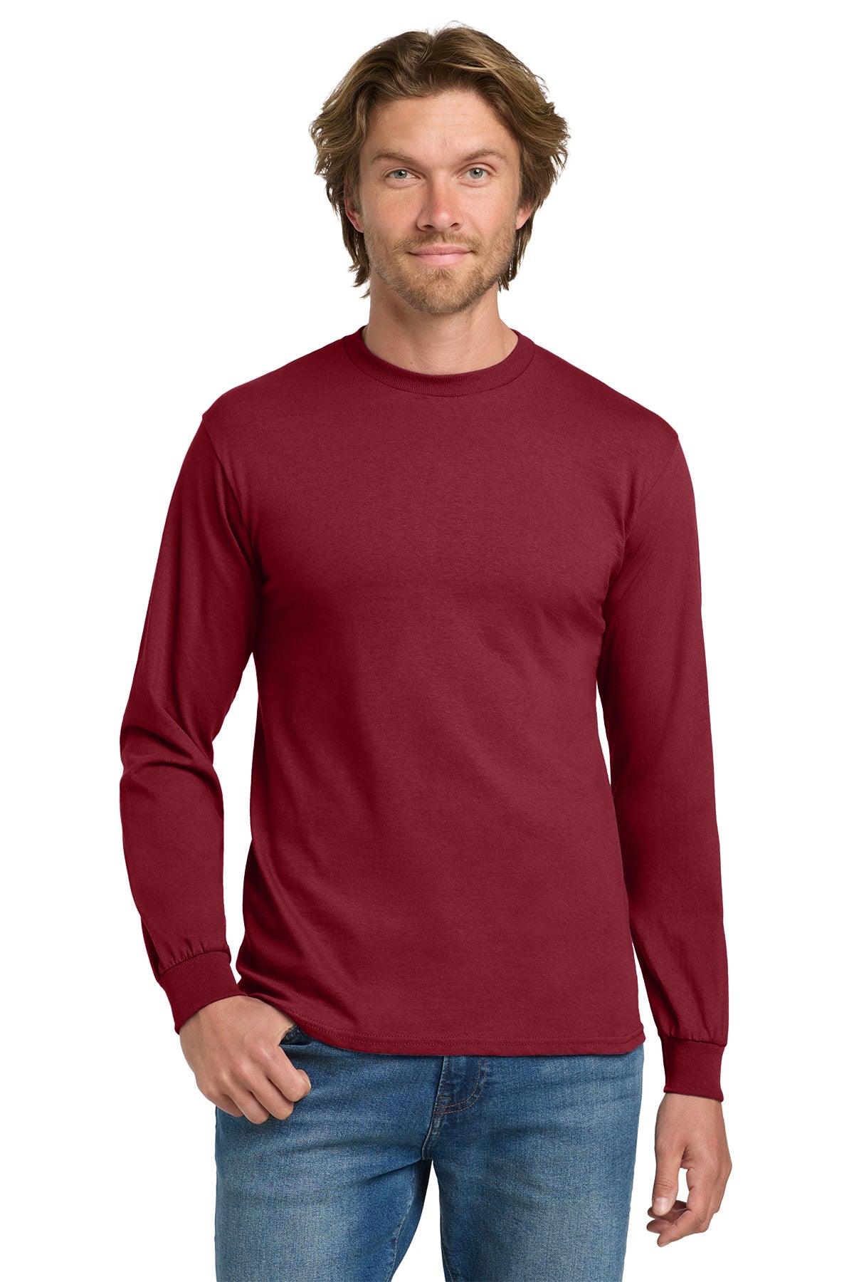 Gildan Heavy Cotton™ Long Sleeve T‑Shirt – 5400