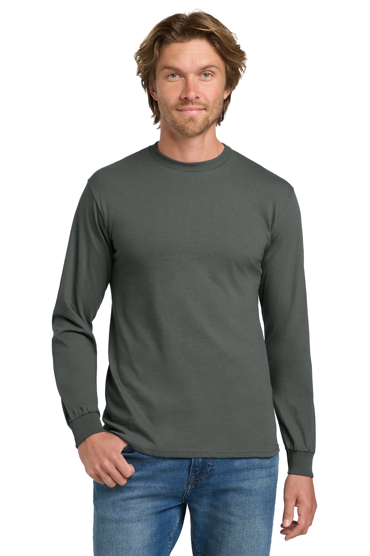 Gildan Heavy Cotton™ Long Sleeve T‑Shirt – 5400