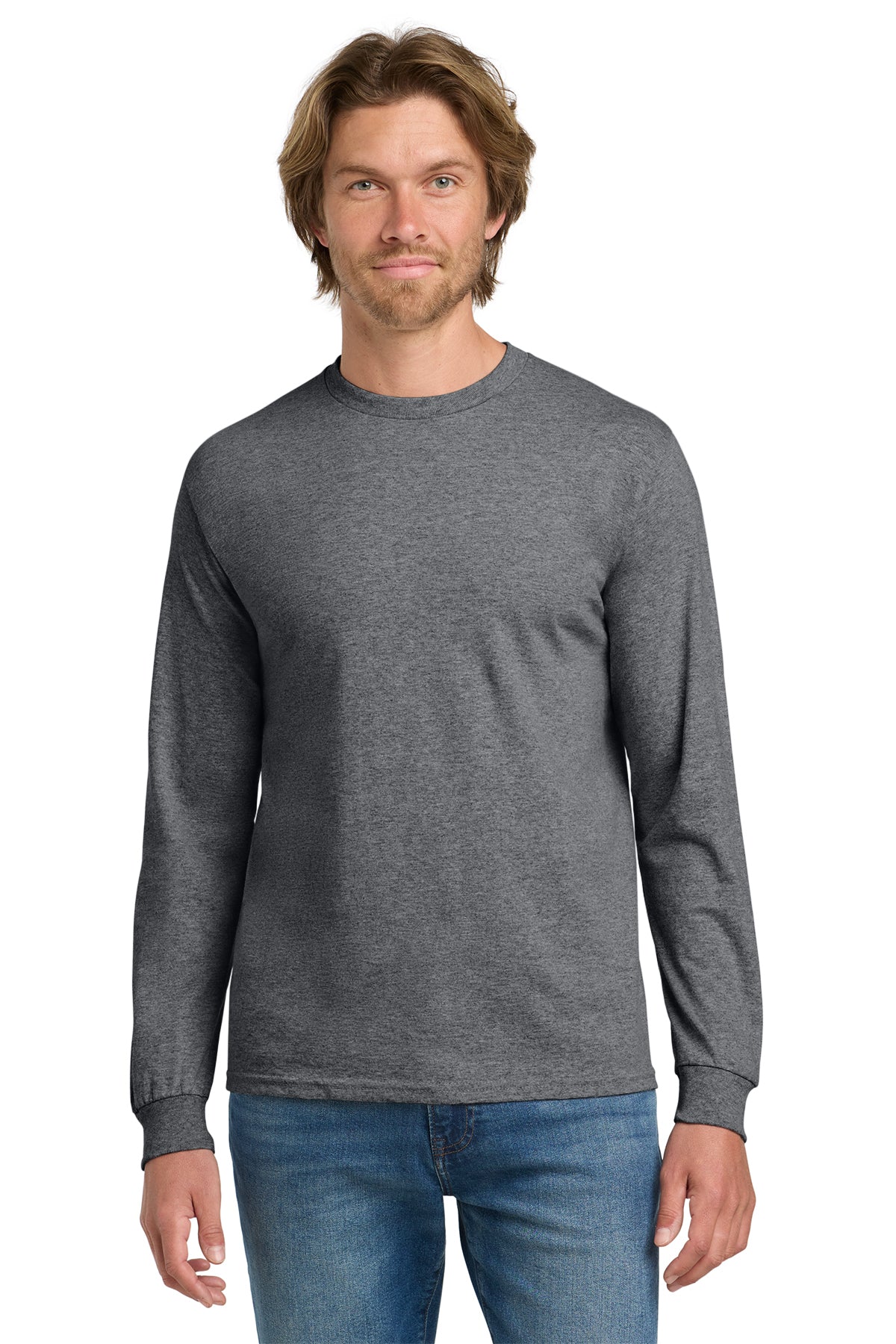 Gildan Heavy Cotton™ Long Sleeve T‑Shirt – 5400