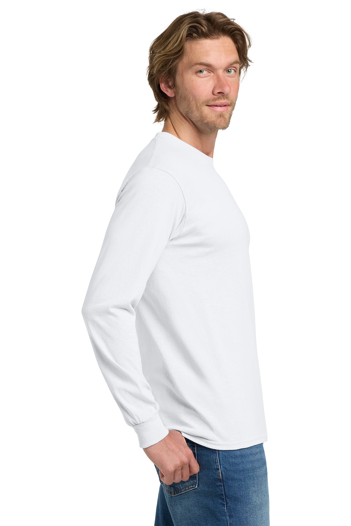 Gildan Heavy Cotton™ Long Sleeve T‑Shirt – 5400