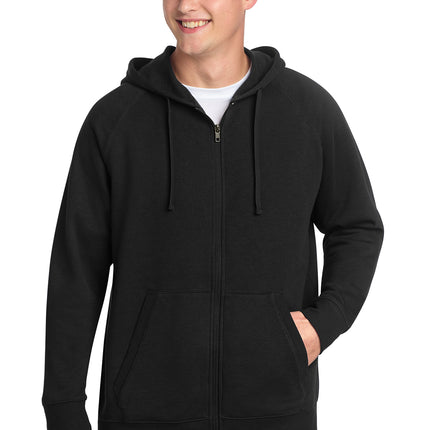 Sport‑Tek® Drive Fleece Hooded Full‑Zip – STF201