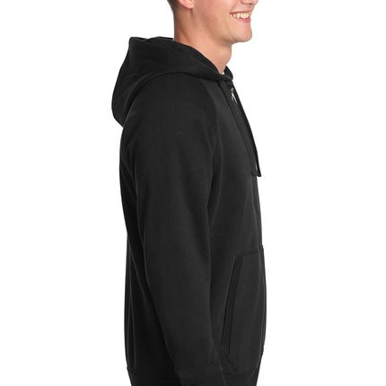 Sport‑Tek® Drive Fleece Hooded Full‑Zip – STF201