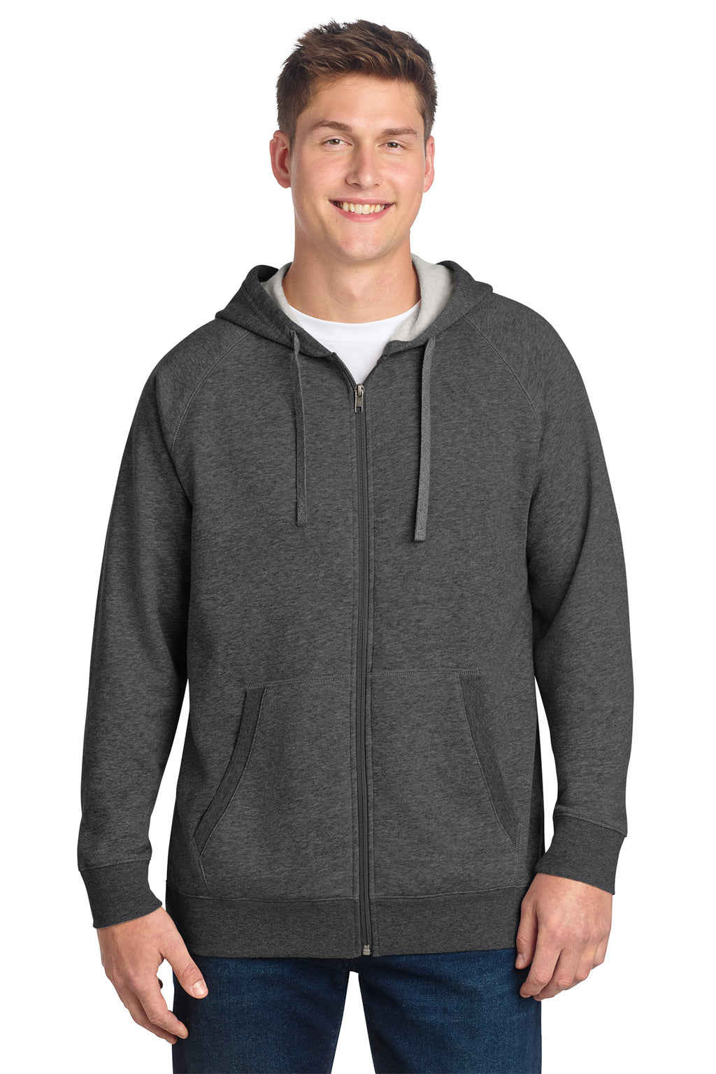Sport‑Tek® Drive Fleece Hooded Full‑Zip – STF201