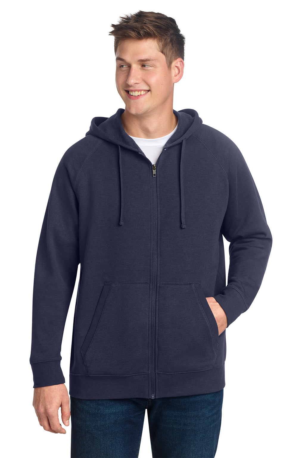 Sport‑Tek® Drive Fleece Hooded Full‑Zip – STF201