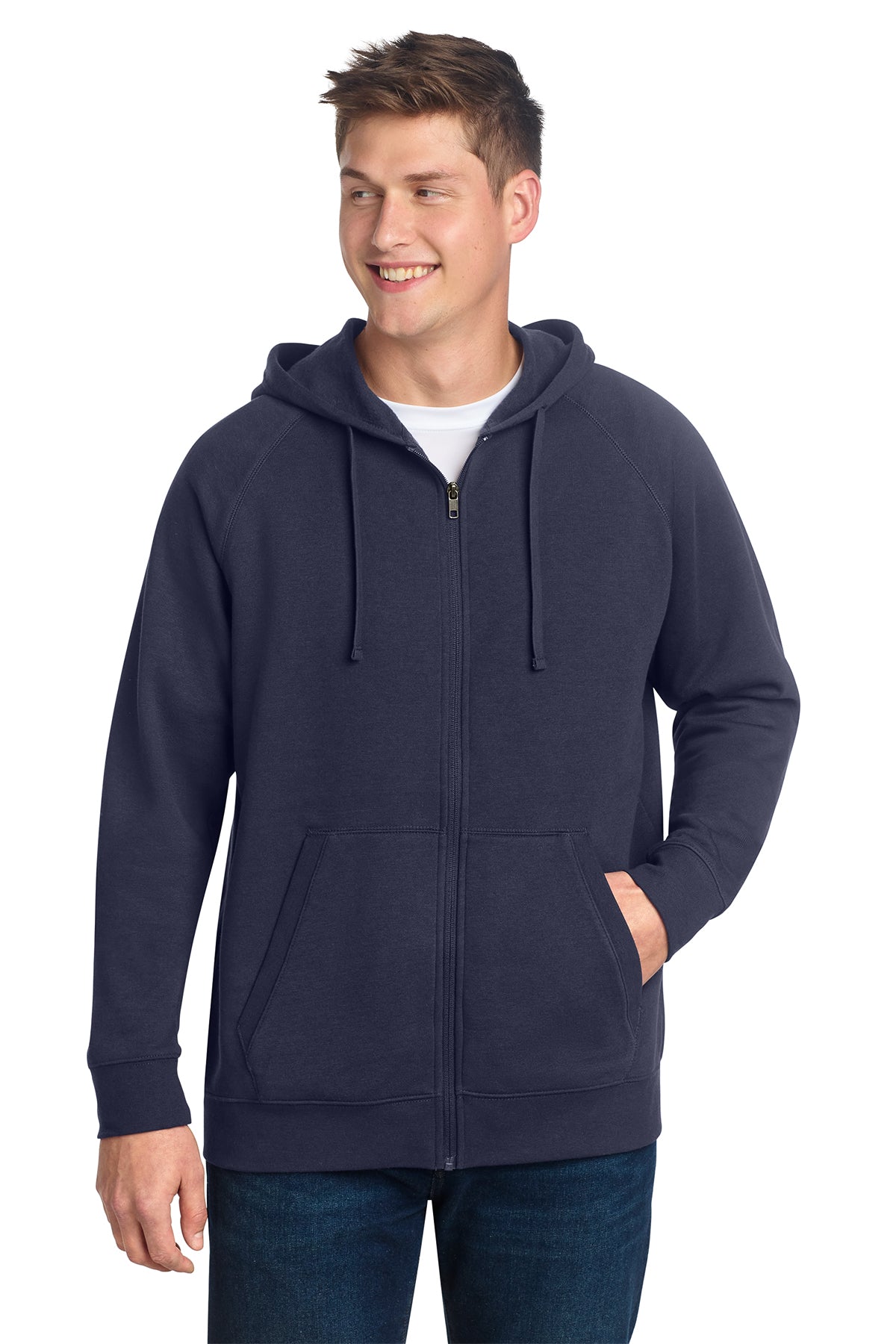 Sport‑Tek® Drive Fleece Hooded Full‑Zip – STF201