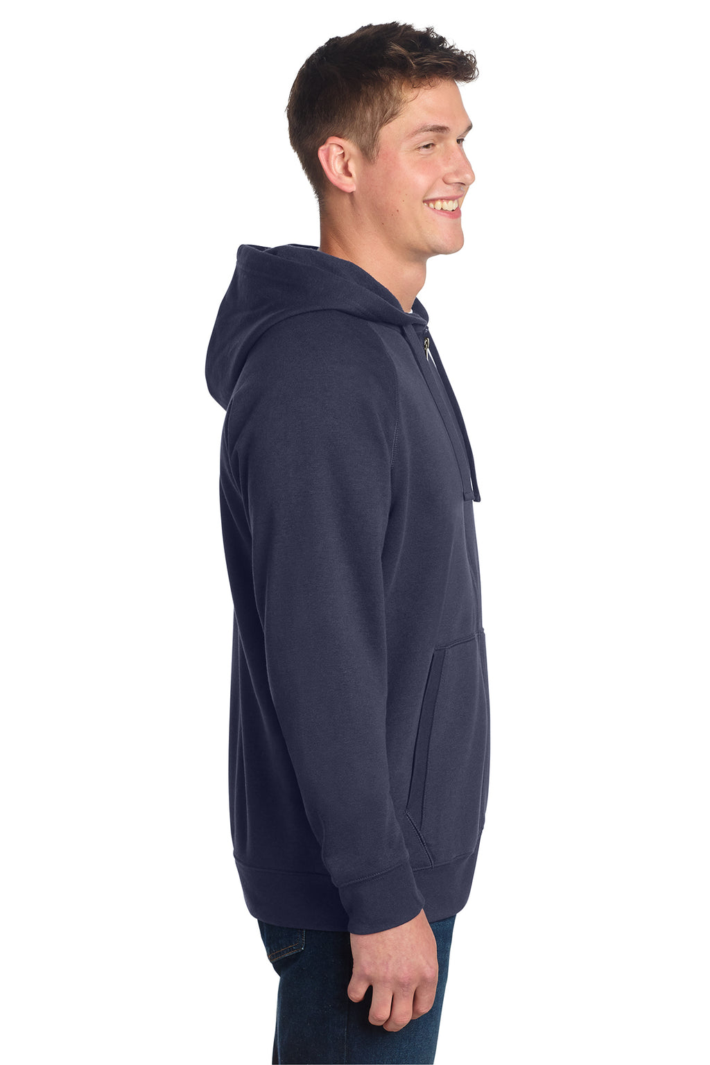 Sport‑Tek® Drive Fleece Hooded Full‑Zip – STF201