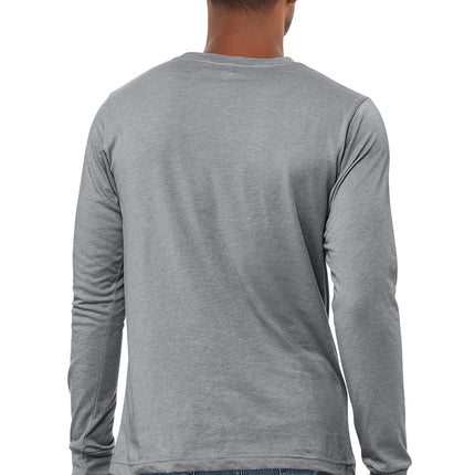 BELLA+CANVAS Unisex Heather CVC Long Sleeve Tee – BC3501CVC