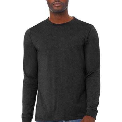BELLA+CANVAS Unisex Heather CVC Long Sleeve Tee – BC3501CVC