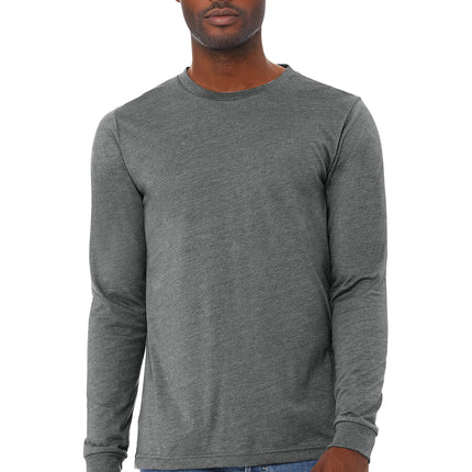 BELLA+CANVAS Unisex Heather CVC Long Sleeve Tee – BC3501CVC