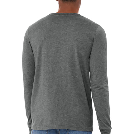 BELLA+CANVAS Unisex Heather CVC Long Sleeve Tee – BC3501CVC