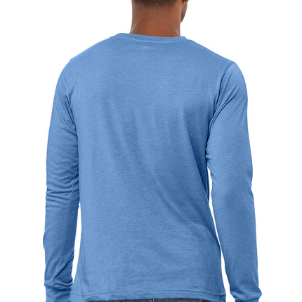 BELLA+CANVAS Unisex Heather CVC Long Sleeve Tee – BC3501CVC