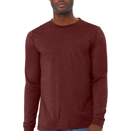 BELLA+CANVAS Unisex Heather CVC Long Sleeve Tee – BC3501CVC