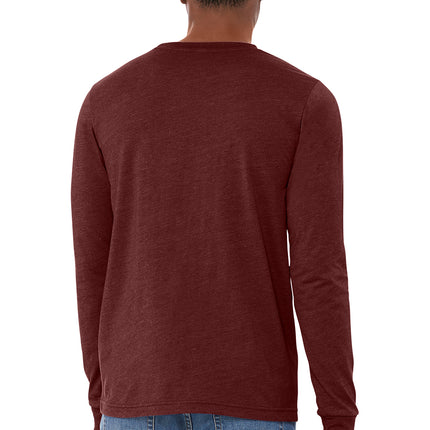 BELLA+CANVAS Unisex Heather CVC Long Sleeve Tee – BC3501CVC
