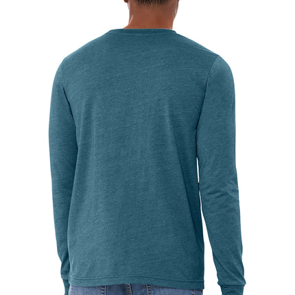 BELLA+CANVAS Unisex Heather CVC Long Sleeve Tee – BC3501CVC