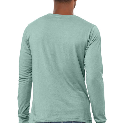 BELLA+CANVAS Unisex Heather CVC Long Sleeve Tee – BC3501CVC