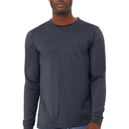 BELLA+CANVAS Unisex Heather CVC Long Sleeve Tee – BC3501CVC