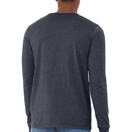 BELLA+CANVAS Unisex Heather CVC Long Sleeve Tee – BC3501CVC