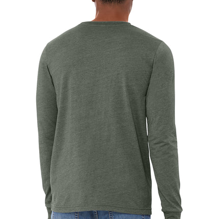 BELLA+CANVAS Unisex Heather CVC Long Sleeve Tee – BC3501CVC