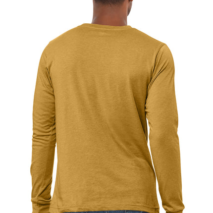 BELLA+CANVAS Unisex Heather CVC Long Sleeve Tee – BC3501CVC