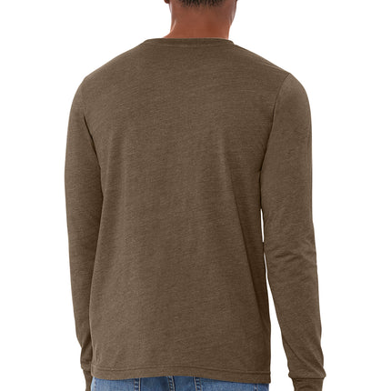BELLA+CANVAS Unisex Heather CVC Long Sleeve Tee – BC3501CVC
