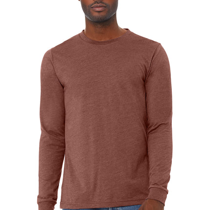 BELLA+CANVAS Unisex Heather CVC Long Sleeve Tee – BC3501CVC
