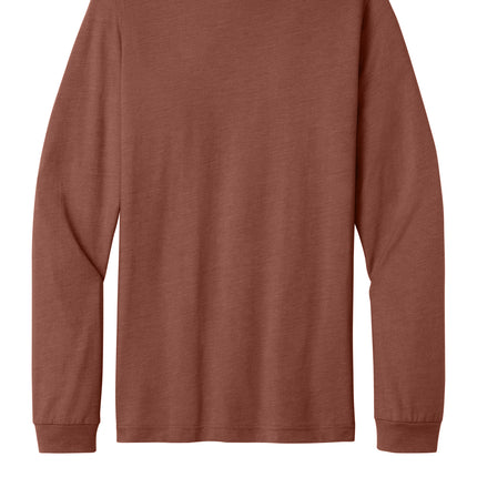 BELLA+CANVAS Unisex Heather CVC Long Sleeve Tee – BC3501CVC