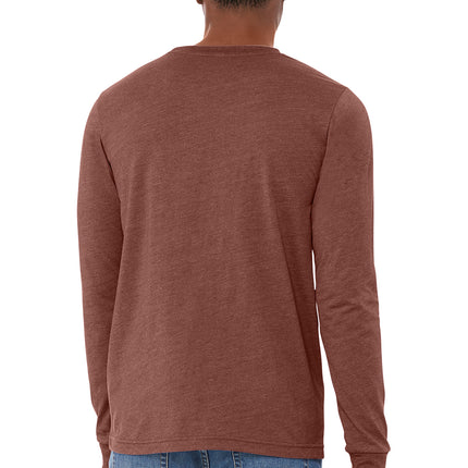 BELLA+CANVAS Unisex Heather CVC Long Sleeve Tee – BC3501CVC