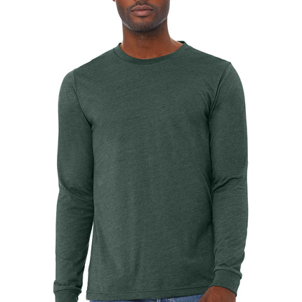 BELLA+CANVAS Unisex Heather CVC Long Sleeve Tee – BC3501CVC