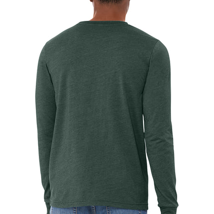 BELLA+CANVAS Unisex Heather CVC Long Sleeve Tee – BC3501CVC