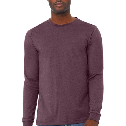 BELLA+CANVAS Unisex Heather CVC Long Sleeve Tee – BC3501CVC