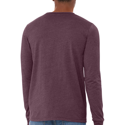 BELLA+CANVAS Unisex Heather CVC Long Sleeve Tee – BC3501CVC
