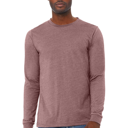 BELLA+CANVAS Unisex Heather CVC Long Sleeve Tee – BC3501CVC