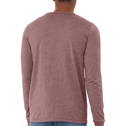 BELLA+CANVAS Unisex Heather CVC Long Sleeve Tee – BC3501CVC