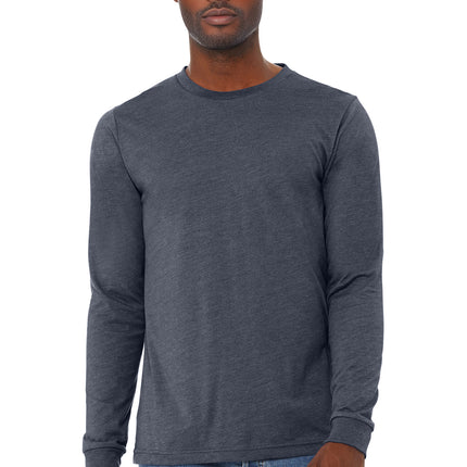 BELLA+CANVAS Unisex Heather CVC Long Sleeve Tee – BC3501CVC