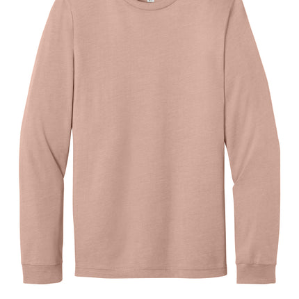 BELLA+CANVAS Unisex Heather CVC Long Sleeve Tee – BC3501CVC