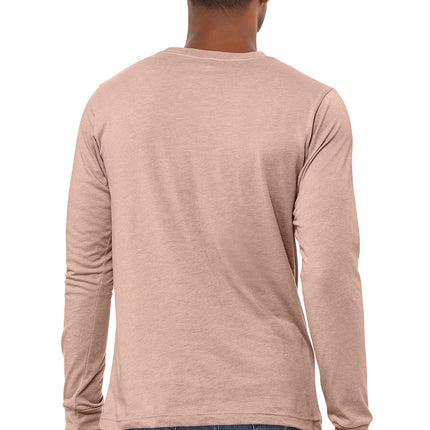 BELLA+CANVAS Unisex Heather CVC Long Sleeve Tee – BC3501CVC