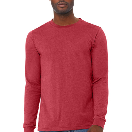 BELLA+CANVAS Unisex Heather CVC Long Sleeve Tee – BC3501CVC