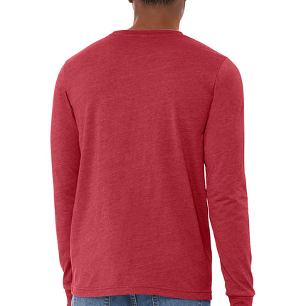 BELLA+CANVAS Unisex Heather CVC Long Sleeve Tee – BC3501CVC