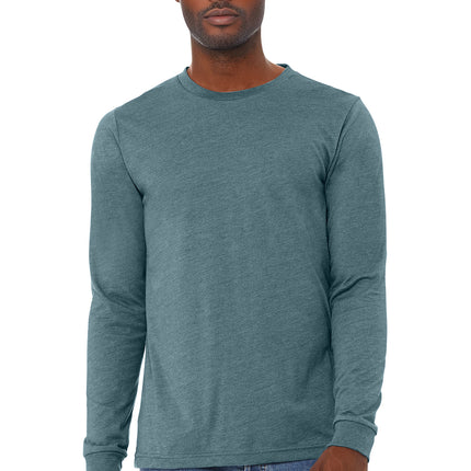 BELLA+CANVAS Unisex Heather CVC Long Sleeve Tee – BC3501CVC