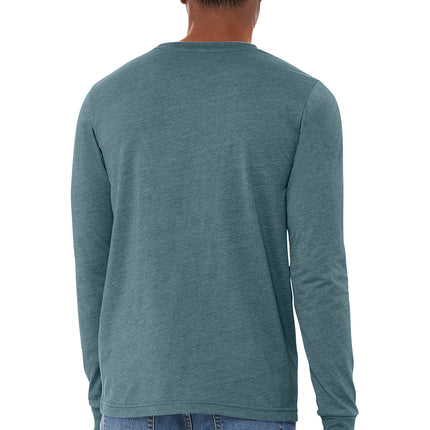 BELLA+CANVAS Unisex Heather CVC Long Sleeve Tee – BC3501CVC
