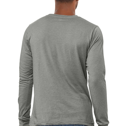 BELLA+CANVAS Unisex Heather CVC Long Sleeve Tee – BC3501CVC