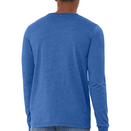 BELLA+CANVAS Unisex Heather CVC Long Sleeve Tee – BC3501CVC