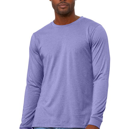 BELLA+CANVAS Unisex Heather CVC Long Sleeve Tee – BC3501CVC