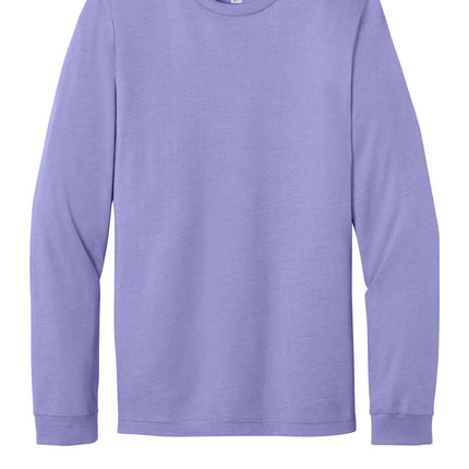 BELLA+CANVAS Unisex Heather CVC Long Sleeve Tee – BC3501CVC