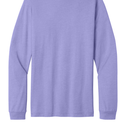 BELLA+CANVAS Unisex Heather CVC Long Sleeve Tee – BC3501CVC