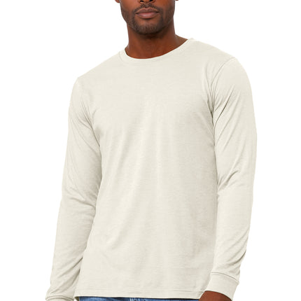 BELLA+CANVAS Unisex Heather CVC Long Sleeve Tee – BC3501CVC