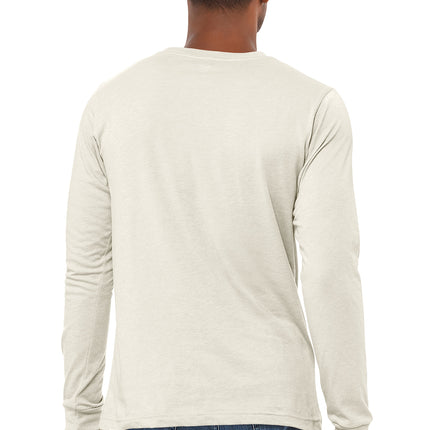 BELLA+CANVAS Unisex Heather CVC Long Sleeve Tee – BC3501CVC