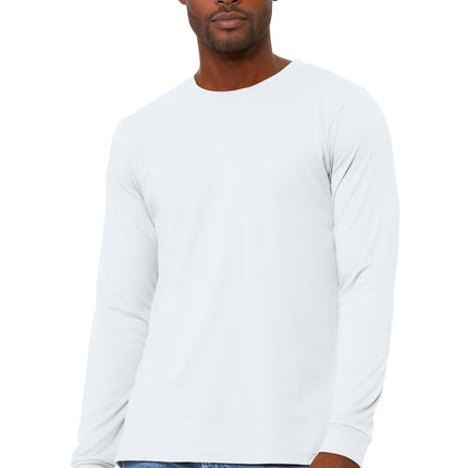 BELLA+CANVAS Unisex Heather CVC Long Sleeve Tee – BC3501CVC