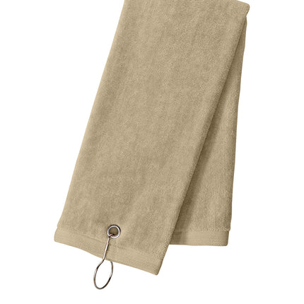 Port Authority Grommeted Tri‑Fold Golf Towel — TW50