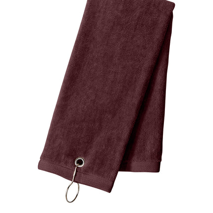 Port Authority Grommeted Tri‑Fold Golf Towel — TW50